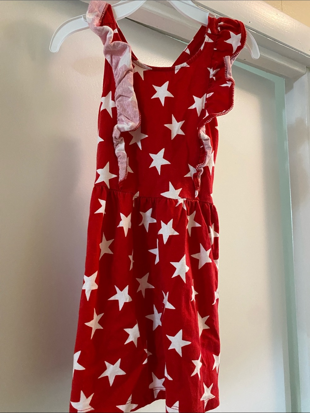 Carter's Red Star-Print Dress